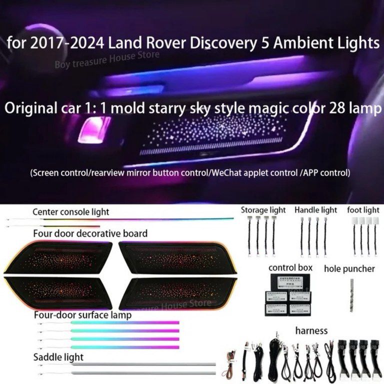 "Land Rover Discovery 5" gizli salon işıqları — Ehtiyat hissələri və aksesuarlar, Bakı (2)