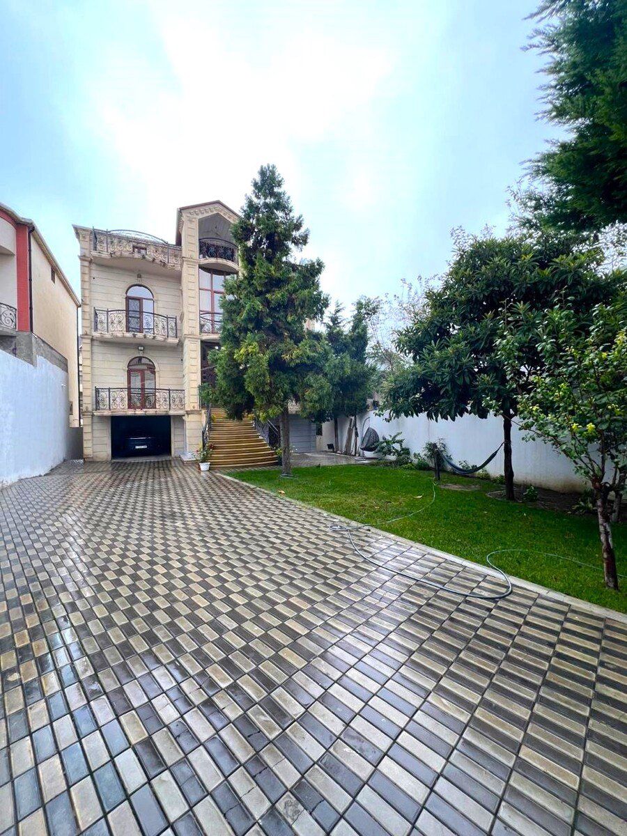 Satılır 9 otaqlı həyət evi/bağ evi 600 m² — Ev, villa, Bakı (2)
