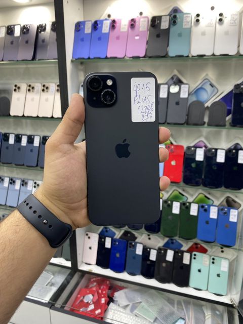 IPhone 15 Plus, 128 GB, Qara — Bakı