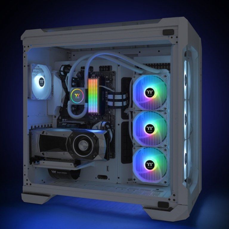 TT Floe RC360 CPU və Yaddaş AIO Maye Soyuducu Snow Edition — Kompüterlər və noutbuklar, Bakı (12)