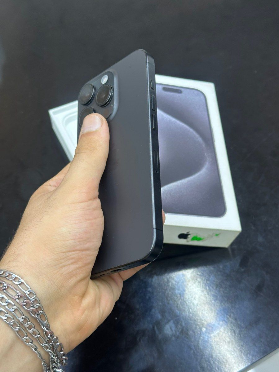 Apple iPhone 15 Pro Black Titanium 128GB/8GB — Smartfonlar, Bakı (5)