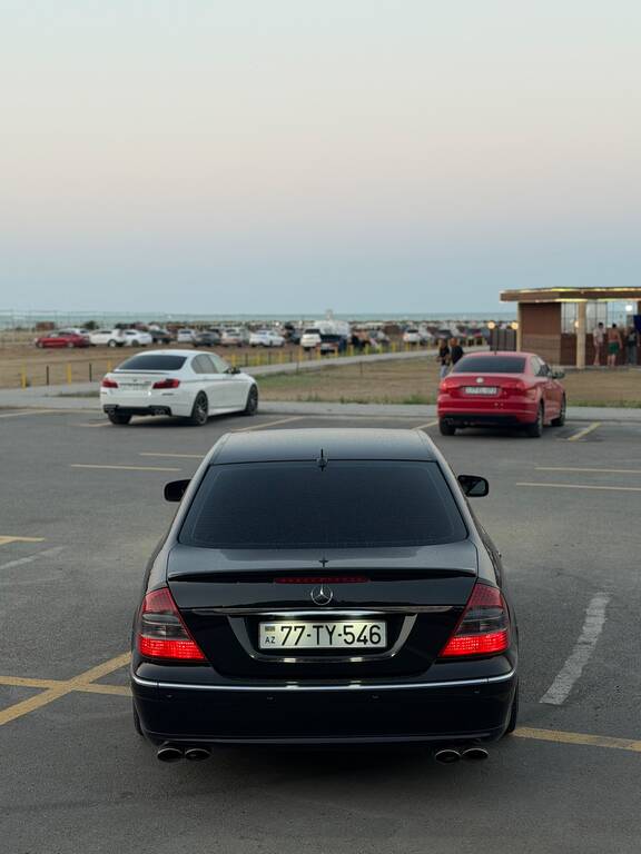 Mercedes E 350, 3.5 L, 2005 il, 386 100 km — Avtomobillər, Bakı (2)