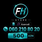 Azercell nömrə – (060) 210-80-20 — FH Store — Sim карты