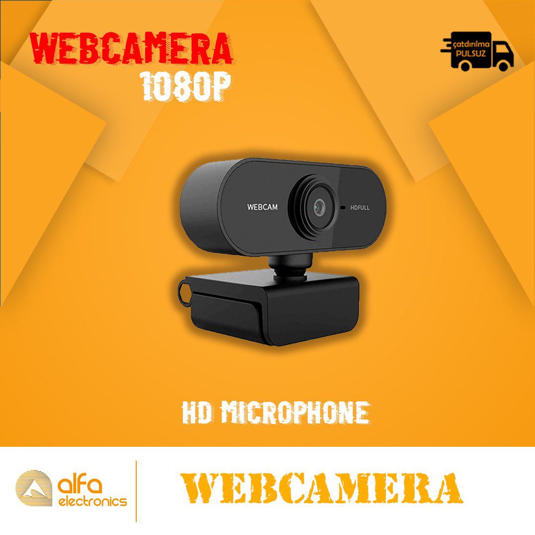 "Web Camera Full Hd + Mikrofon (Webcam)" — Periferik cihazlar, Bakı (10)
