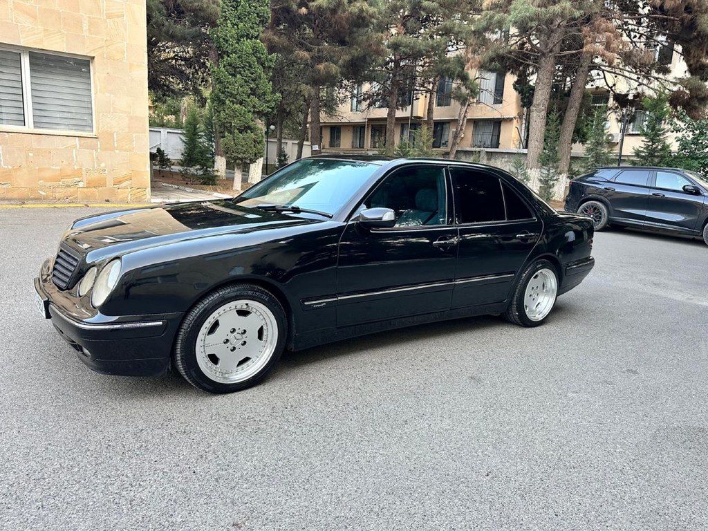 Mercedes E 220, 2.2 L, 2000 il, 340 000 km — Avtomobillər, Bakı (5)