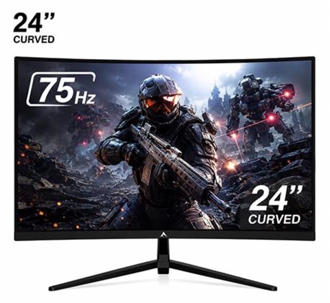 Monitor LED "24 Alfa 75 Hz Curved"
