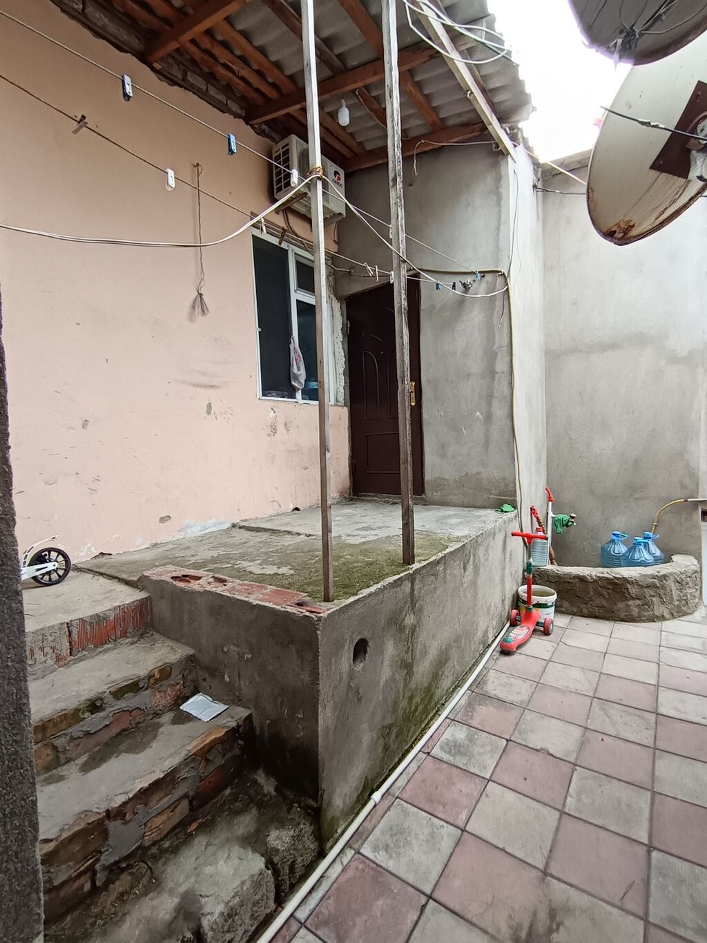 Bir həyətdə iki ayrı ev satılır hər ikisinində kamunal sayğacları — Ev, villa, Digah (4)