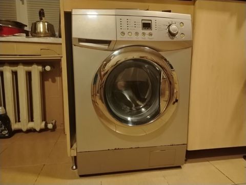 Ön yükləməli paltaryuyan maşın - Ön qapılı, geniş barabanlı model — Bakı