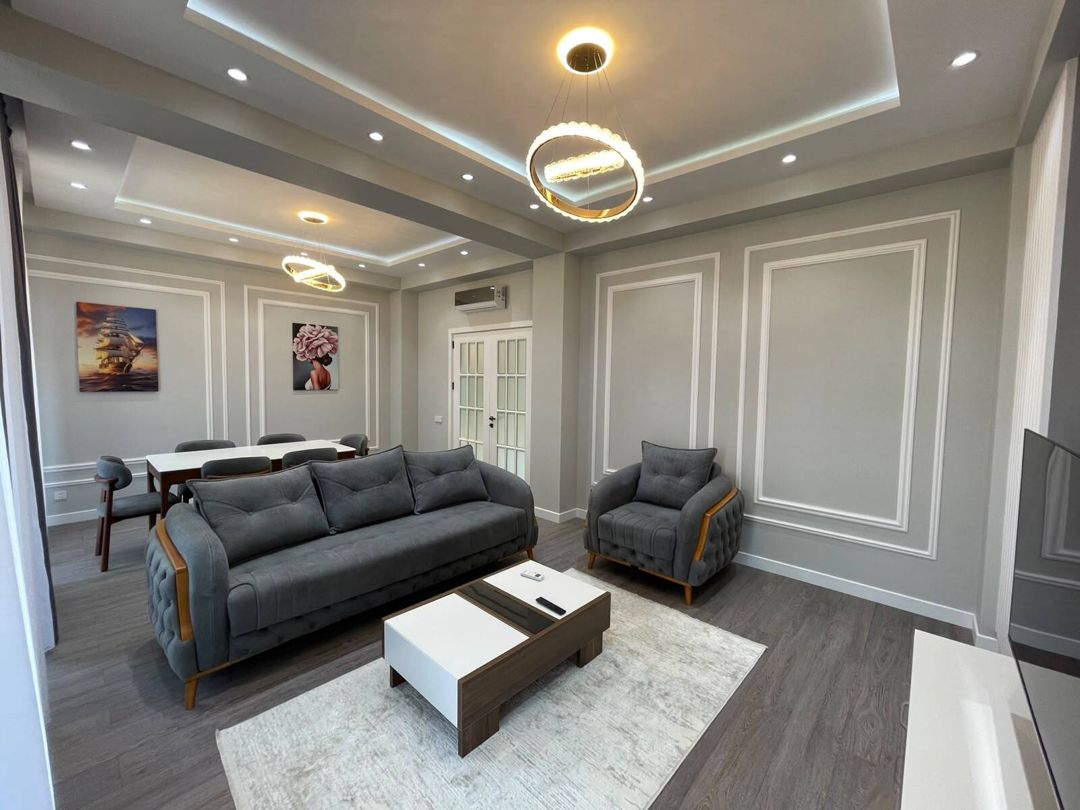 İcarəyə verilir 3 otaqlı yeni tikili 130 m² — Mənzil, Bakı (2)