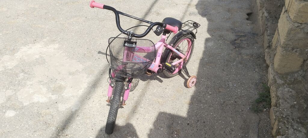 Uşaq velosipedi – Crosser, 16 düymlük - Rəng: çəhrayı-qara - Çərçivə — Uşaq velosipedləri, Güzdək (2)
