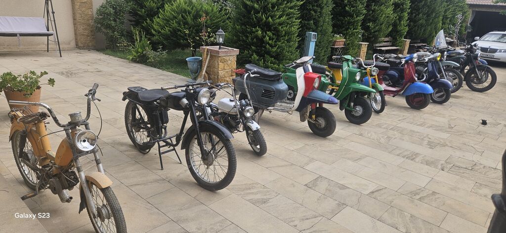Vintage motosiklet və skuter kolleksiyası - Müxtəlif klassik model və — Motosikletlər, Bakı (8)
