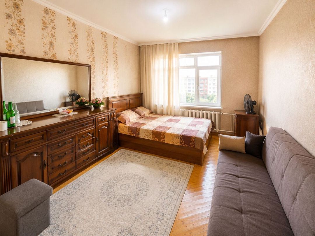 İcarəyə verilir 1 otaqlı köhnə tikili 34 m² — Mənzil, Bakı (2)