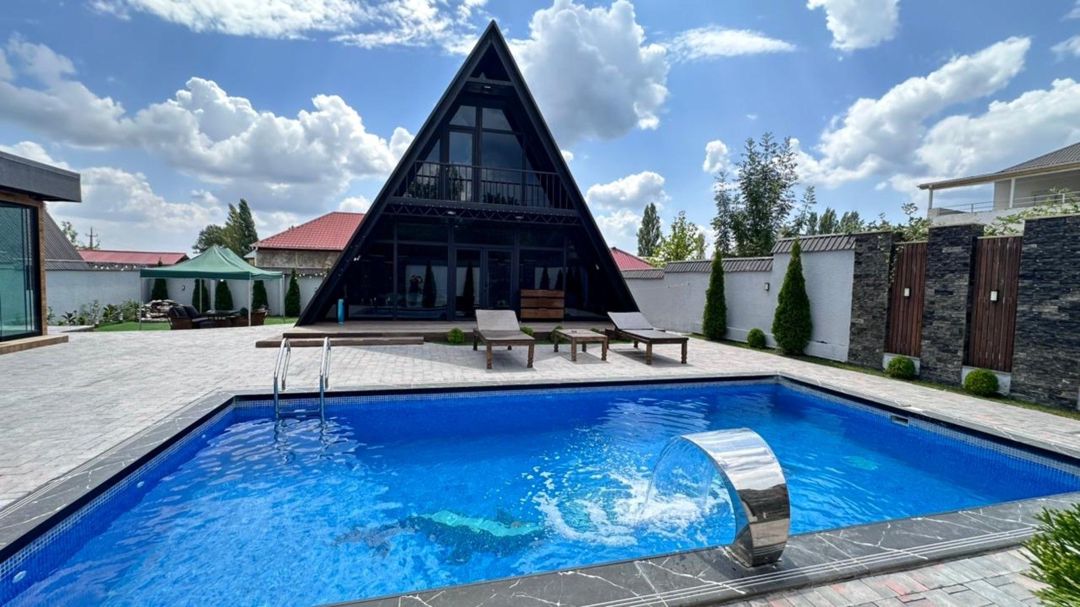 İcarəyə verilir 3 otaqlı həyət evi/bağ evi 120 m² — Ev, villa, Qəbələ (2)