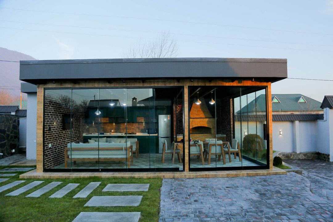 İcarəyə verilir 3 otaqlı həyət evi/bağ evi 120 m² — Ev, villa, Qəbələ (4)