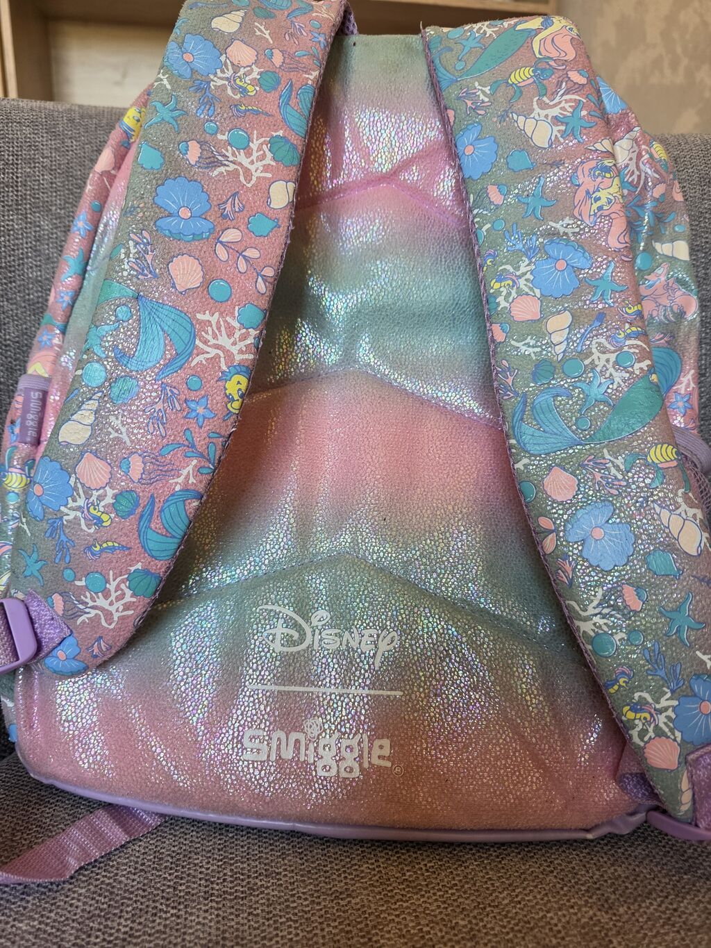 Disney x Smiggle uşaq məktəb çantası - Rəng: pastel çalarlarında — Sırt çantaları, ranelər, çantalar, Bakı (4)
