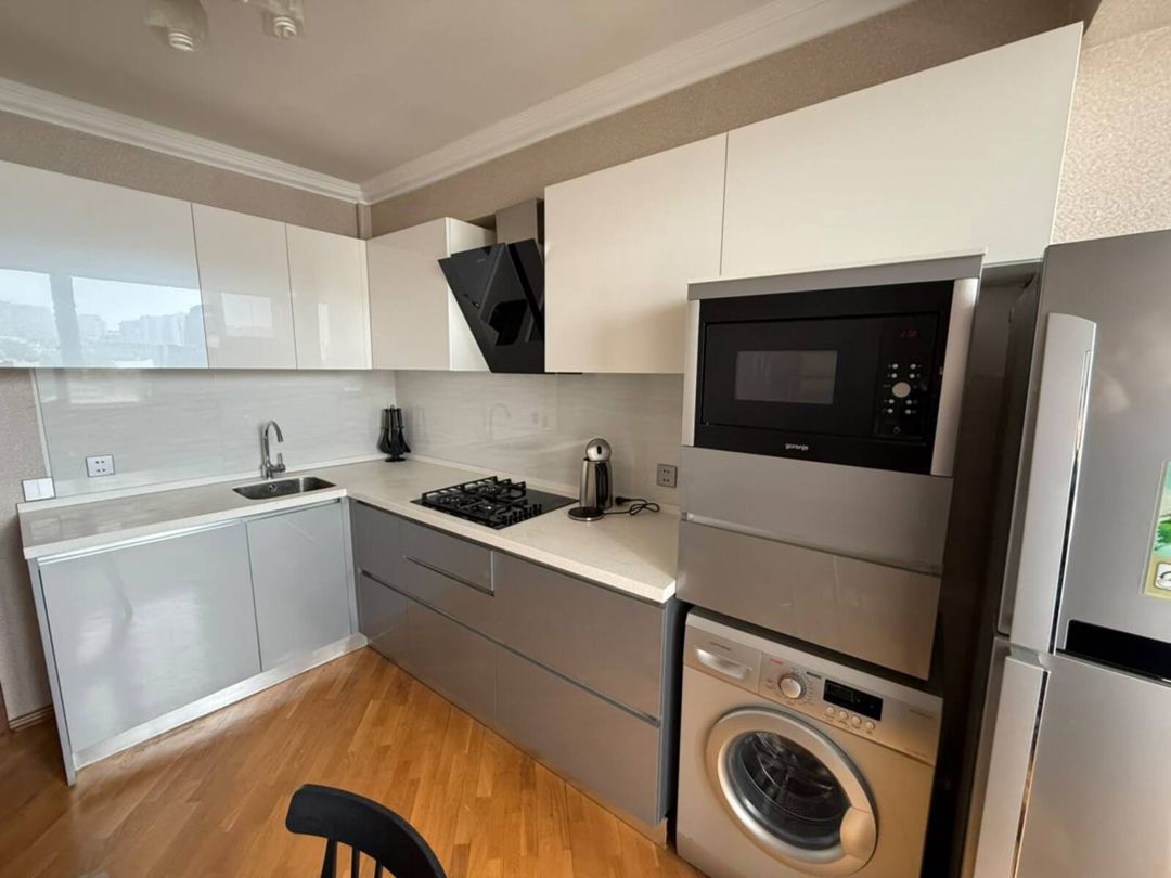 İcarəyə verilir 3 otaqlı yeni tikili 85 m² — Mənzil, Bakı (8)