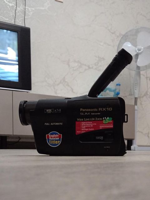 Panasonic RX10 Slim Palmcorder – Vhs-c videokamera - Geniş bucaq — Bakı