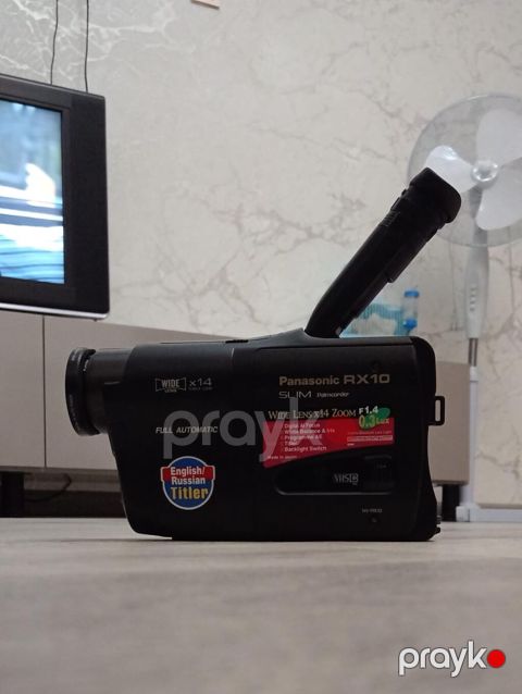 Panasonic RX10 Slim Palmcorder – Vhs-c videokamera - Geniş bucaq — Bakı