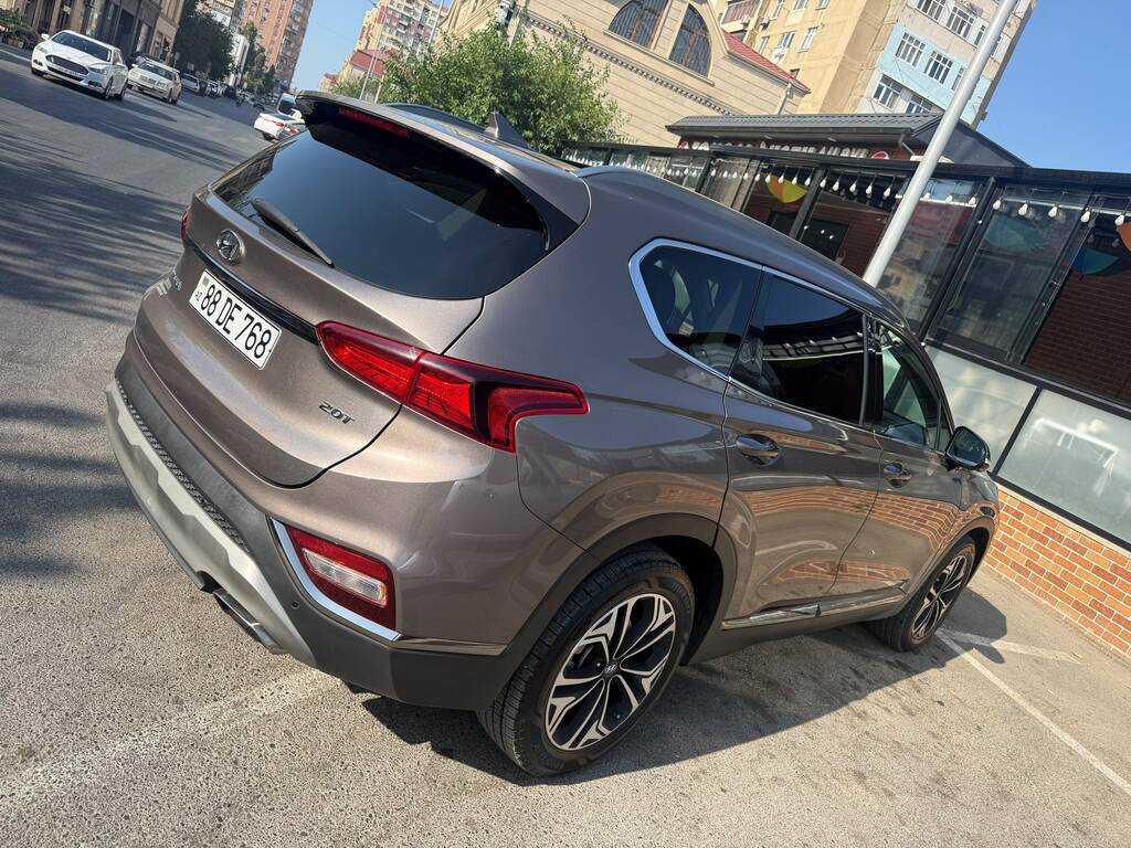 Hyundai Santa Fe, 2.0 L, 2020 il, 138 500 km — Avtomobillər, Bakı (6)