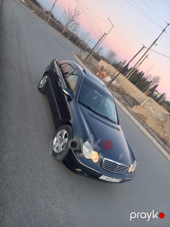 Mercedes C 240, 2.6 L, 2001 il, 230 000 km — Avtomobillər, Gəncə (2)