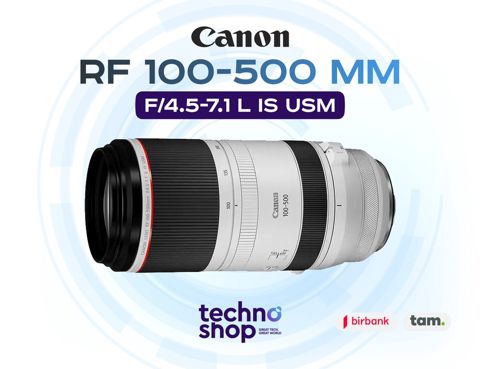 Linza "Canon RF 100-500 mm F/4.5-7.1 L IS USM" — Bakı