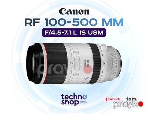 Linza "Canon RF 100-500 mm F/4.5-7.1 L IS USM"
