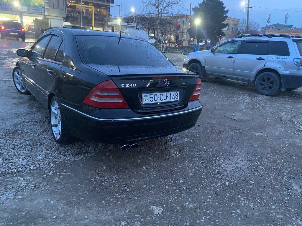 Mercedes C 240, 2.6 L, 2002 il, 286 000 km — Avtomobillər, Sumqayıt (5)