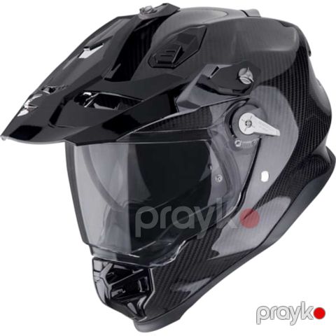 Dəbilqə scorpion ADF 9000 Carbon AIR Solıd Black