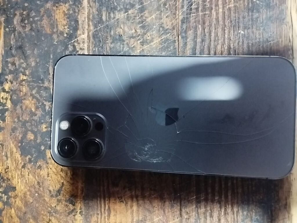 IPhone 12 Pro, 256 GB, Space Gray, Qırıq — Apple iPhone, Bakı (2)
