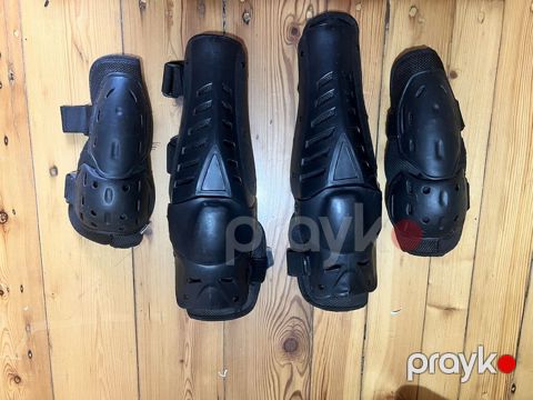 Motosiklet/ski/velosiped üçün qoruyucu diz və dirsək dəsti - Rəng — Bakı
