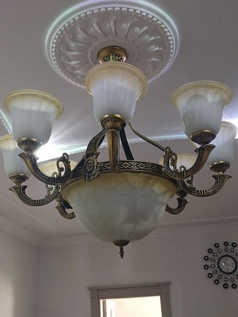 Çılçıraq, 7 lampa, Metal — Şərur