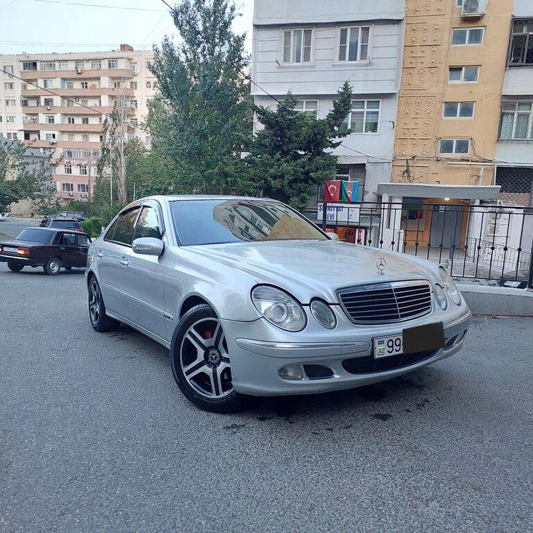 Mercedes E 270, 2.7 L, 2002 il, 424 400 km — Avtomobillər, Bakı