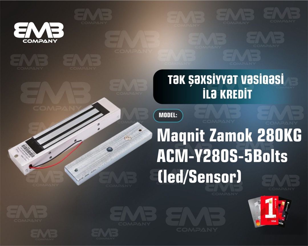 Maqnit kilid 280kq "ACM Y280S 5bolts" — Təhlükəsizlik sistemləri, Bakı