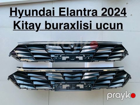 "Hyundai Elantra 2024-2025" radiator barmaqlığı