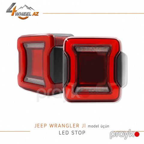 Jeep Wrangler JL 2018-2026 arxa LED stop işığı