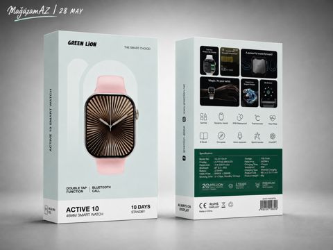 Smart saat GL SWA32 Active 10 Pink AMOLED — Bakı