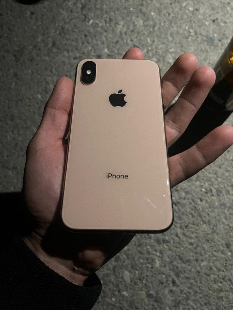 Apple iPhone XS Gold 64GB/4GB — Smartfonlar, Xaçmaz (2)