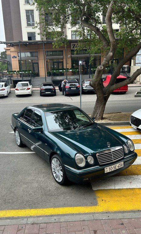 Mercedes E 230, 2.3 L, 1996 il, 387 579 km — Avtomobillər, Bakı (7)