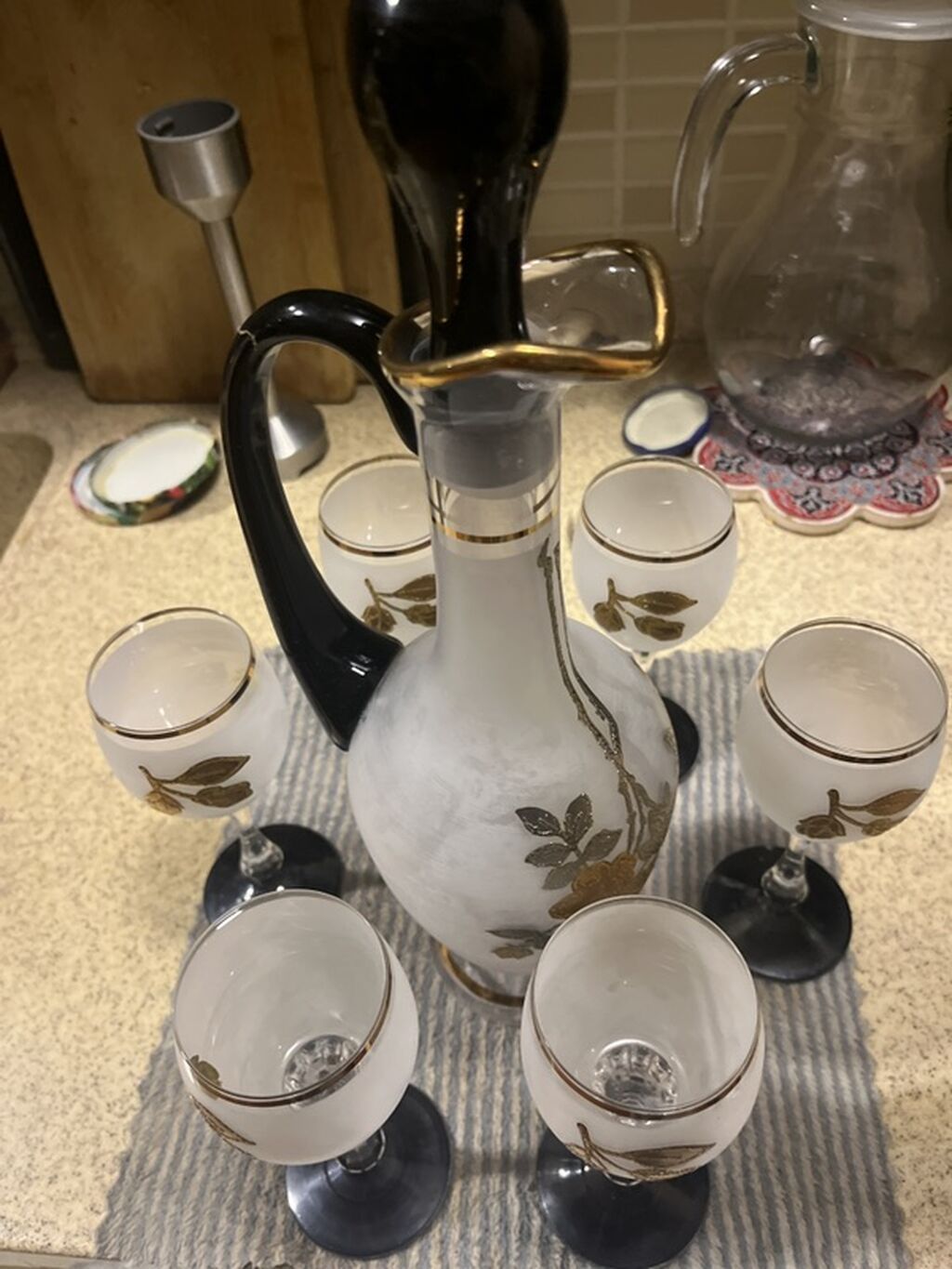 Egermann (Czech Republic) kristal likör dəsti - Brend: Egermann — Qablar, Bakı (2)