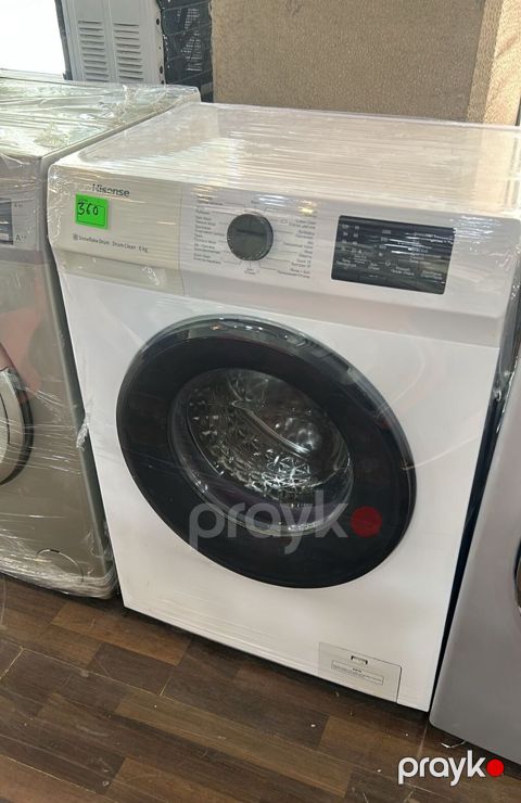 Hisense paltaryuyan maşın, ön yükləməli. - Yük həcmi: 6 kq - Baraban
