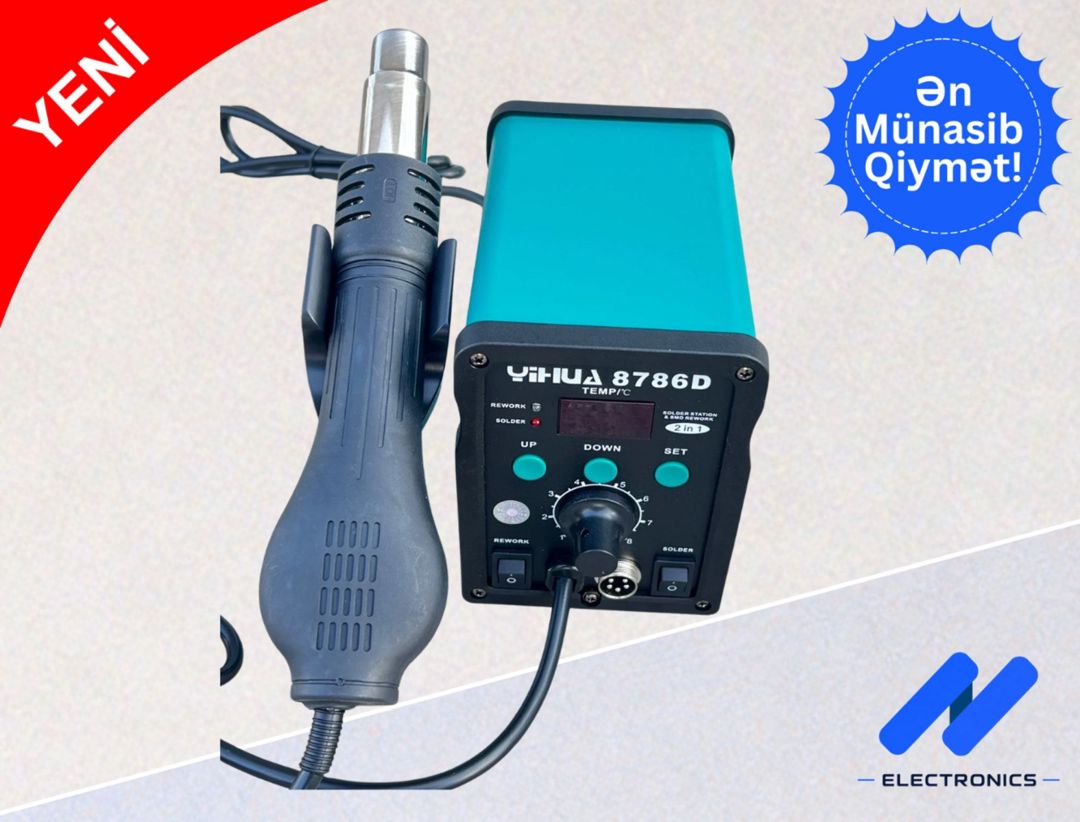 Ləhim aparatı Yihua 8786D — Təmir və inşaat, Bakı (4)