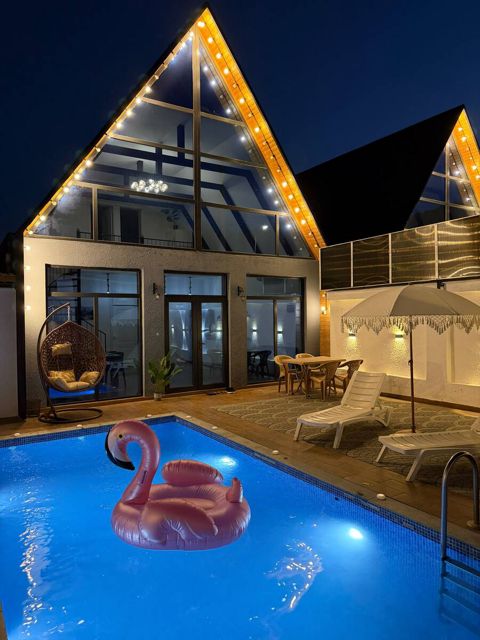 İcarəyə verilir 4 otaqlı həyət evi/bağ evi 200 m² — Qəbələ