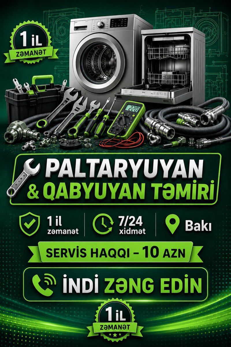 Paltaryuyan ustası — Xidmətlər, Bakı (2)