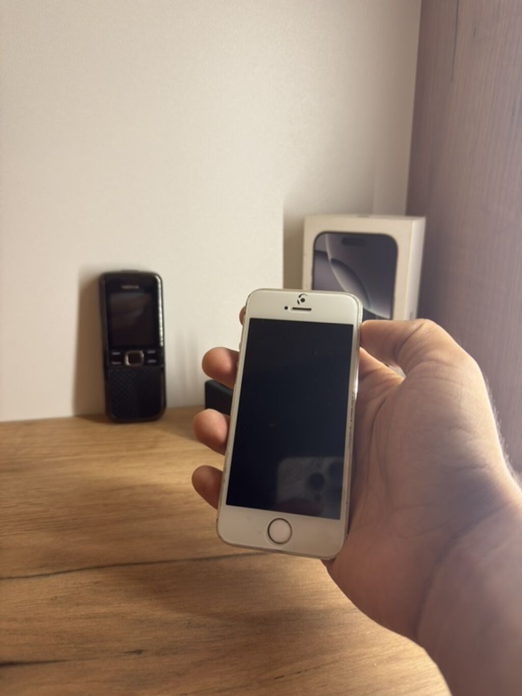 IPhone 5s, 32 GB, Qızılı, Barmaq izi — Apple iPhone, Sumqayıt (2)