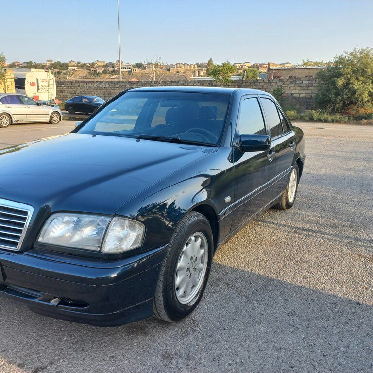 Mercedes C 180, 1.8 L, 1998 il, 340 000 km — Avtomobillər, Bakı (2)