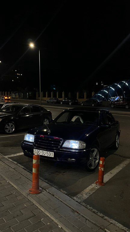 Mercedes C 220, 2.2 L, 1996 il, 348 000 km — Avtomobillər, Bakı (3)