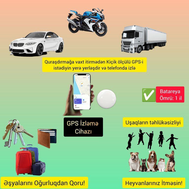 GPS quraşdırılması xidməti — Aparatların təmiri və quraşdırılması, Bakı (4)