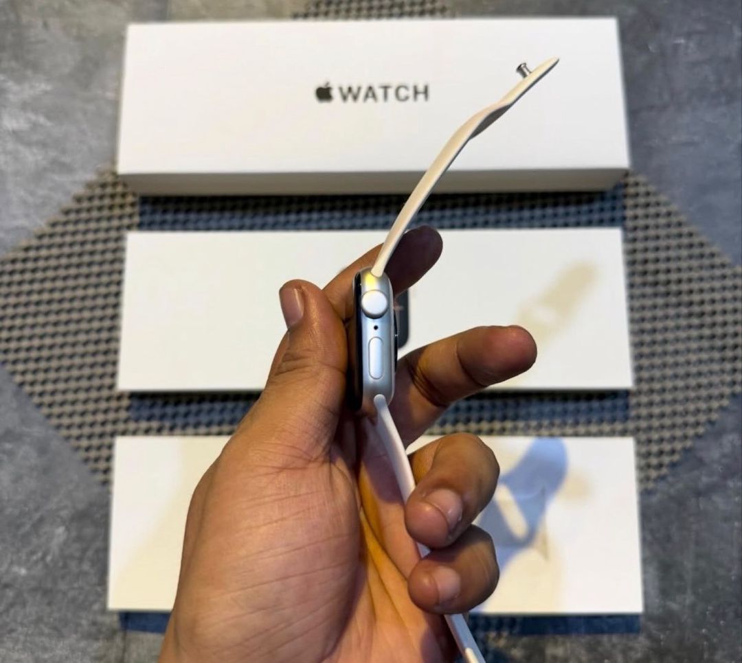 Apple Watch SE 2 Silver 44mm — Elektronika, Bakı (3)