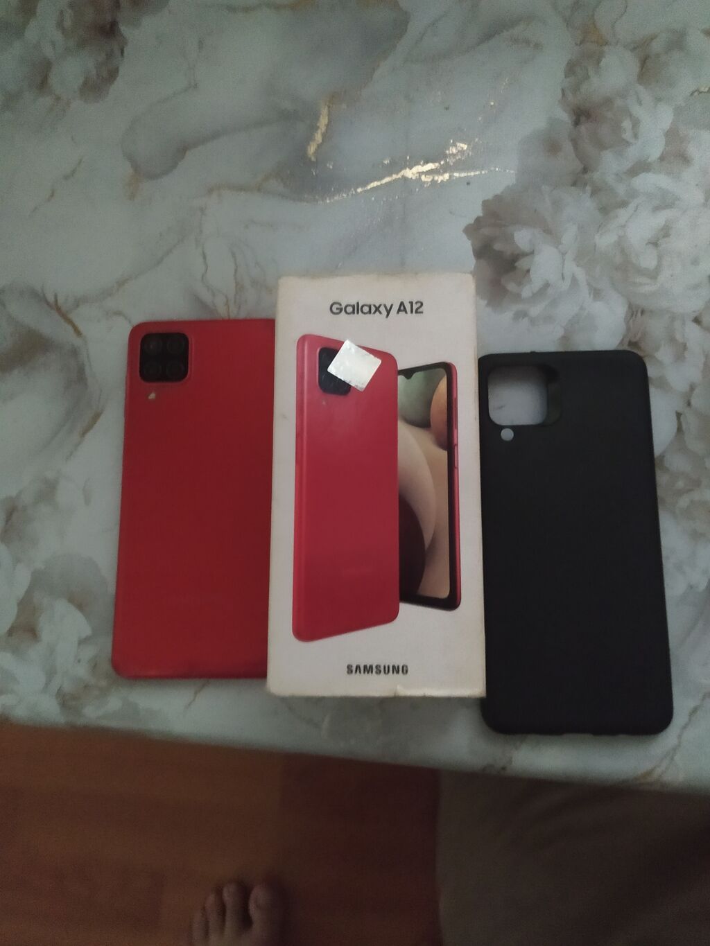 Samsung Galaxy A12, 32 GB, rəng - Qırmızı, İki sim kartlı — Samsung, Bakı (7)