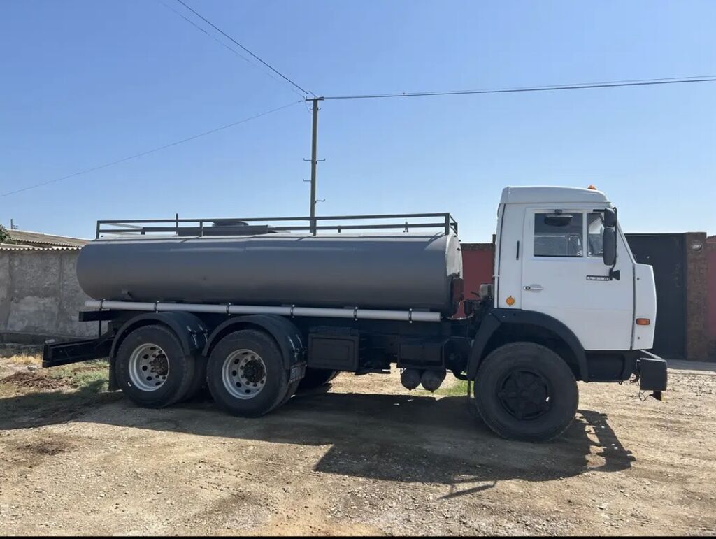 Kamaz su/yanacaq daşıyan tanker maşını - Marka/model: Kamaz 6x4 — Yük maşınları, Qobu (5)